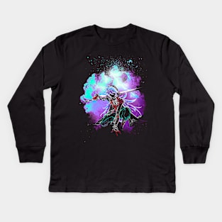 Soul of the Electro Wolf Kids Long Sleeve T-Shirt